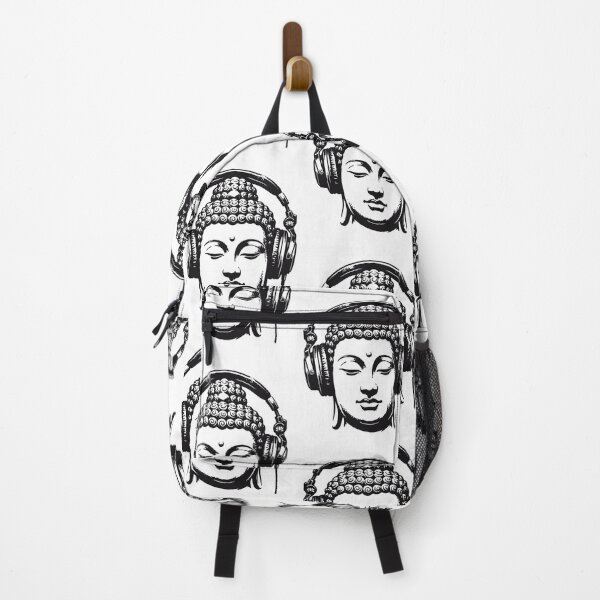 Item preview, Buddha with headphones designed and sold by MayMugs.