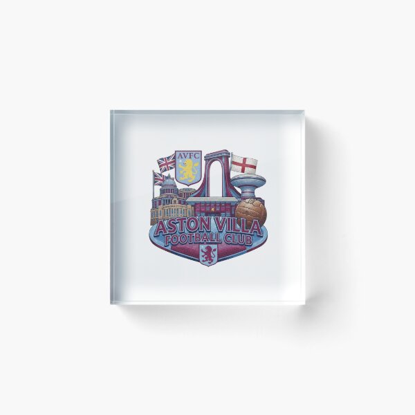 Item preview, Aston Villa Football Club Mosaic Heritage Art designed and sold by annaarthk.