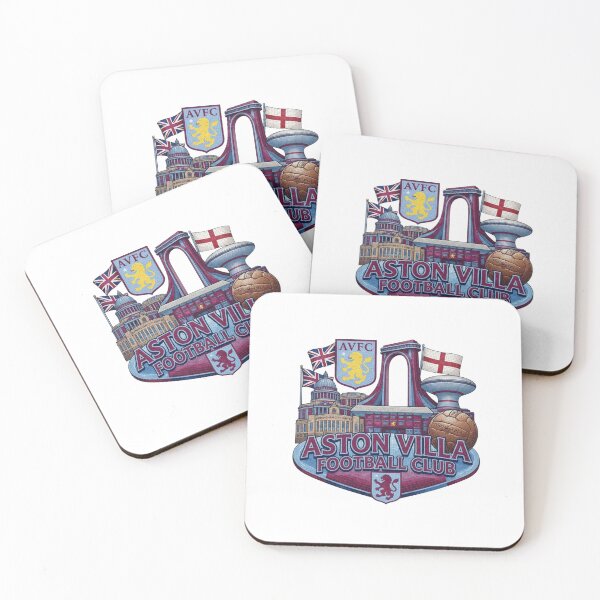 Item preview, Aston Villa Football Club Mosaic Heritage Art designed and sold by annaarthk.