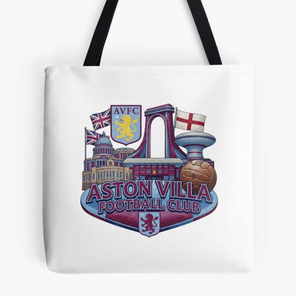 Item preview, Aston Villa Football Club Mosaic Heritage Art designed and sold by annaarthk.