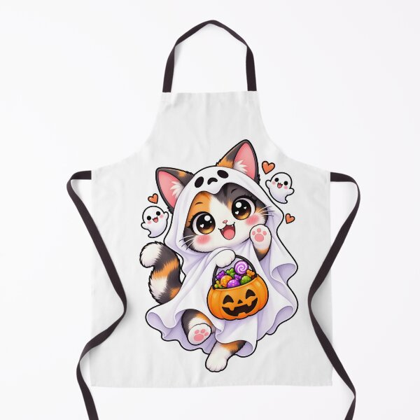 Item preview, Ghost Cat Vet Tech – Cute Veterinary Halloween Cat designed and sold by Bettybee00.