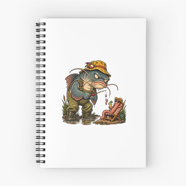 Item preview, Funny Fishing Adventures for Anglers and Fishermen designed and sold by AMICO77.