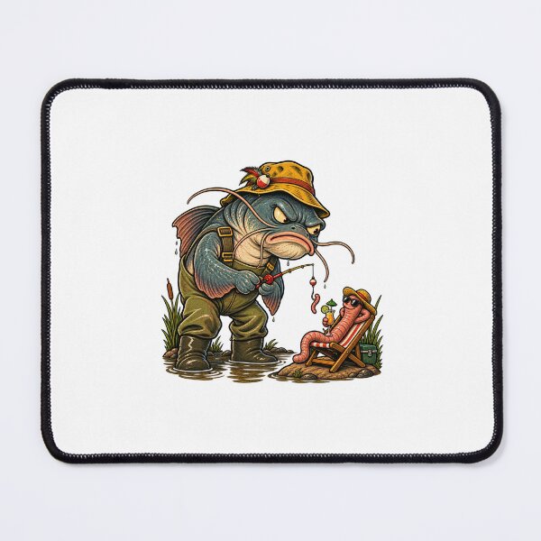 Item preview, Funny Fishing Adventures for Anglers and Fishermen designed and sold by AMICO77.