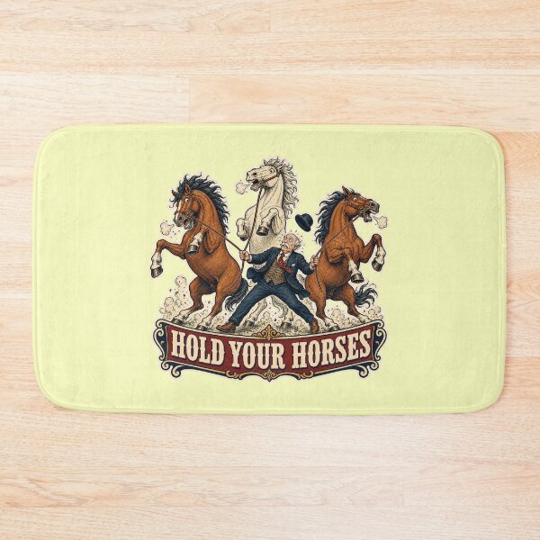 Item preview, Hold Your Horses – Vintage Victorian Wild Stallions Idiom designed and sold by SVox.