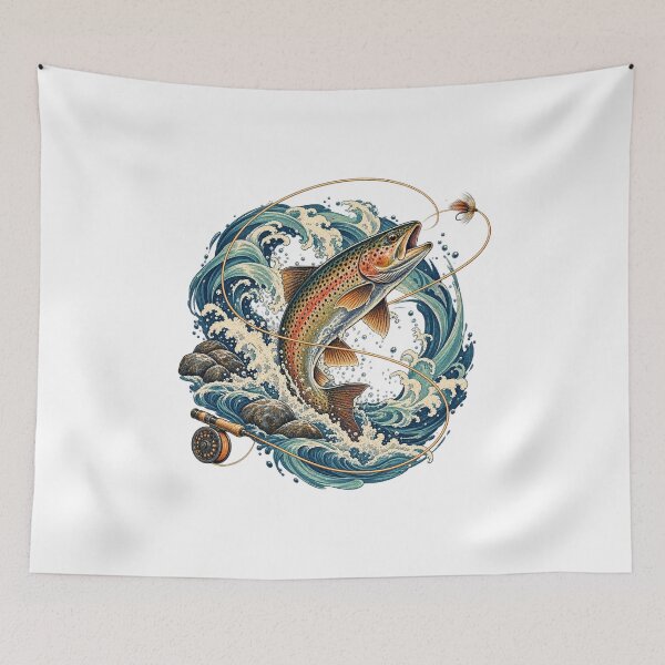Item preview, Funny Fishing Adventures for Anglers and Fishermen designed and sold by AMICO77.