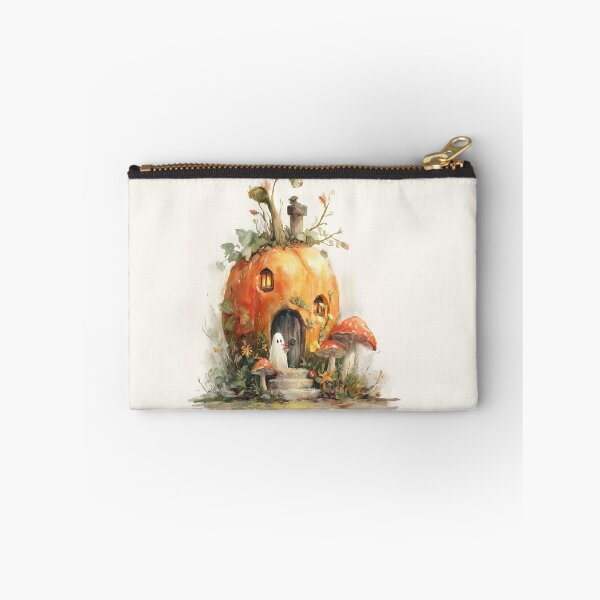 Item preview, Little Ghost at the Pumpkin House designed and sold by Helenaphotoart.