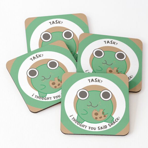 Item preview, Task? I Thought You Said Snack! ADHD Frog designed and sold by JaceysTake.
