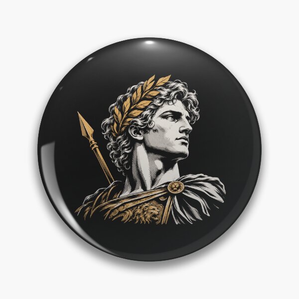 Item preview, Ancient Macedonian King With Golden Laurel Wreath designed and sold by Owcomm.