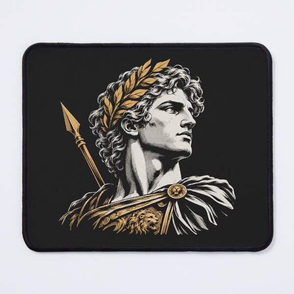 Item preview, Ancient Macedonian King With Golden Laurel Wreath designed and sold by Owcomm.