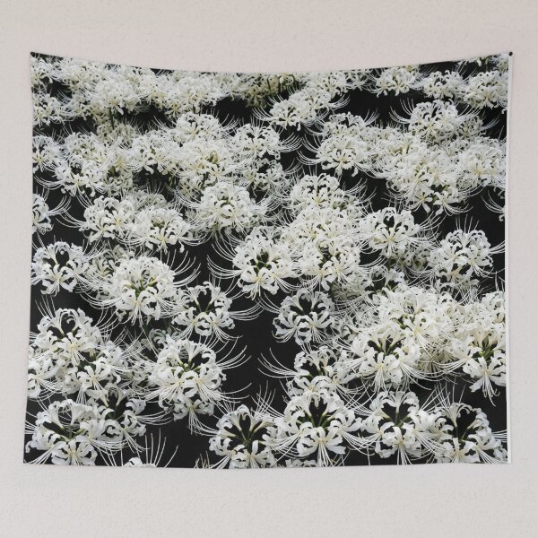 Item preview, White Spider Lily Floral Nature Pattern designed and sold by Owcomm.