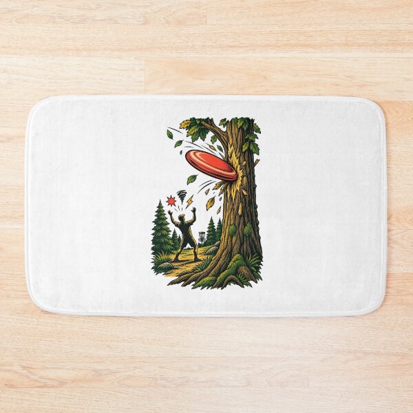 Item preview, Disc Golf Player Outdoor Course Adventure Art designed and sold by AMICO77.