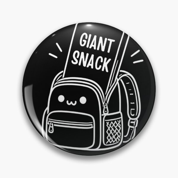 Item preview, Prepared Snack Backpack Funny Minimalist Design – Cute Food Humor designed and sold by SakuraHQ.