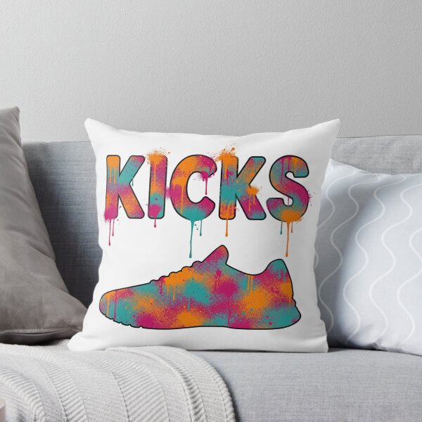 Item preview, Kicks Graffiti Typography Design designed and sold by Imaginarium of Chaos falcon88 .