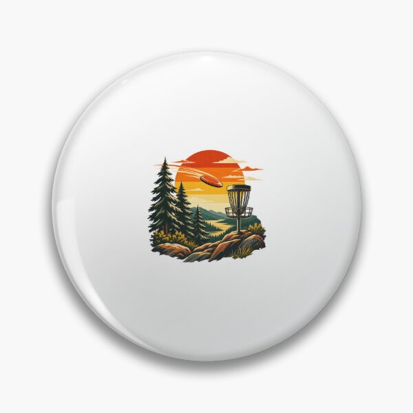 Item preview, Disc Golf Player Outdoor Course Adventure Art designed and sold by AMICO77.