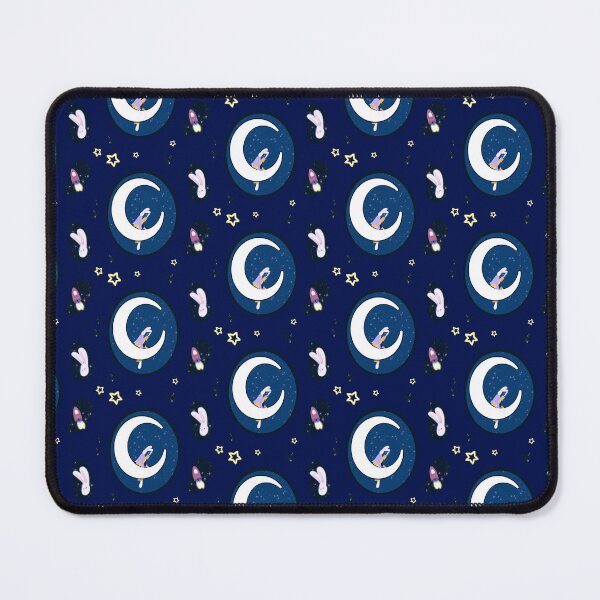 Item preview, Bunny on the moon sticker sheet designed and sold by Hephzibahlove.