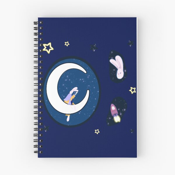 Item preview, Bunny on the moon sticker sheet designed and sold by Hephzibahlove.