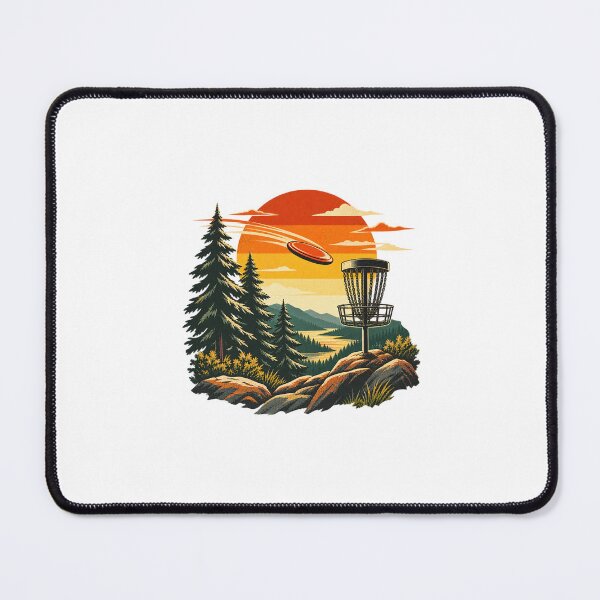 Item preview, Disc Golf Player Outdoor Course Adventure Art designed and sold by AMICO77.