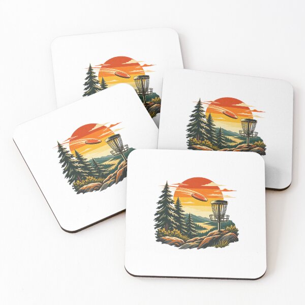 Item preview, Disc Golf Player Outdoor Course Adventure Art designed and sold by AMICO77.