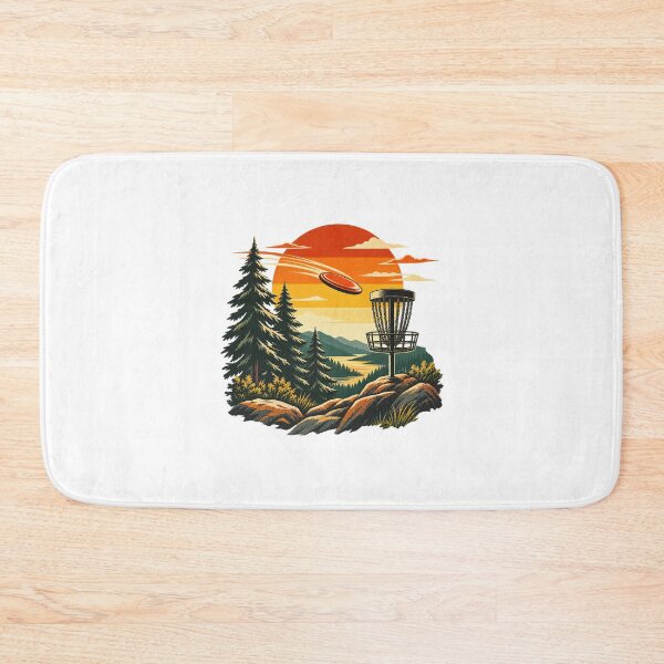 Item preview, Disc Golf Player Outdoor Course Adventure Art designed and sold by AMICO77.