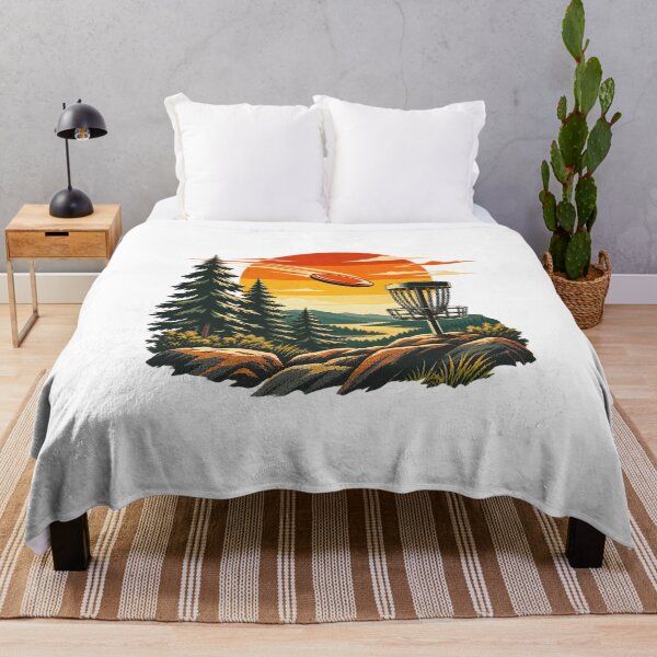 Item preview, Disc Golf Player Outdoor Course Adventure Art designed and sold by AMICO77.