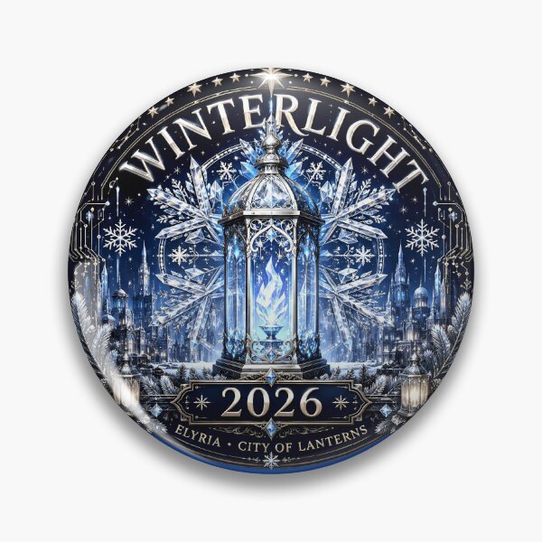 Item preview, Winterlight 2026 Official Emblem designed and sold by Elyria Souvenirs and Gifts.