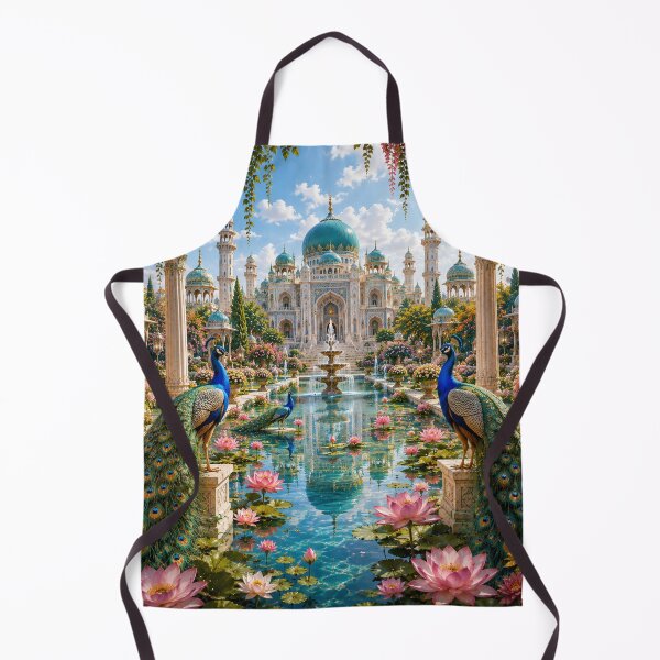 Item preview, Peacocks in the Royal Palace Garden designed and sold by AnjaSarahArt.