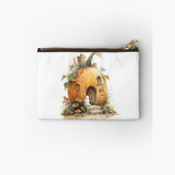 Item preview, Ghost’s Cozy Pumpkin Cottage designed and sold by Helenaphotoart.