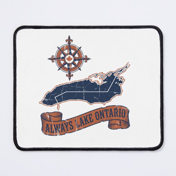 Item preview, Ontario Lake Map designed and sold by Roy & Tiffany.