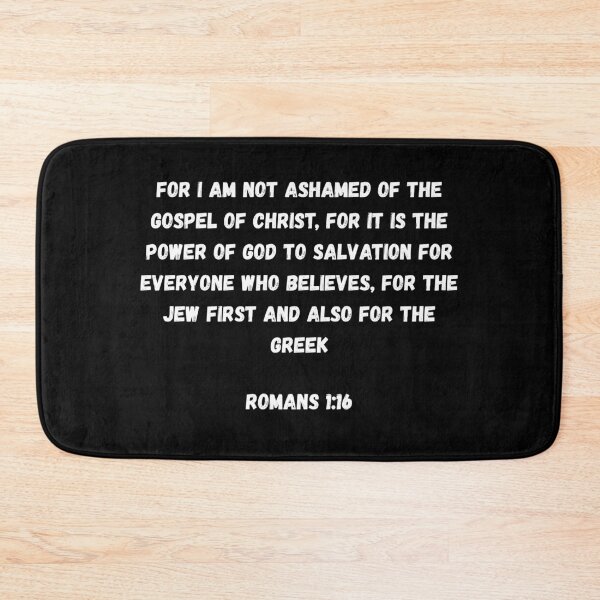 Item preview, Romans 1:16 Not Ashamed Gospel designed and sold by Drami21.