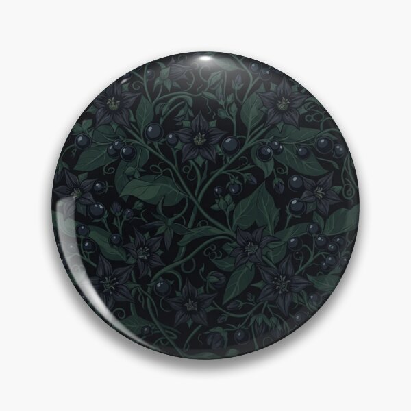 Item preview, White Moonflower Blossoms Night Pattern designed and sold by Owcomm.