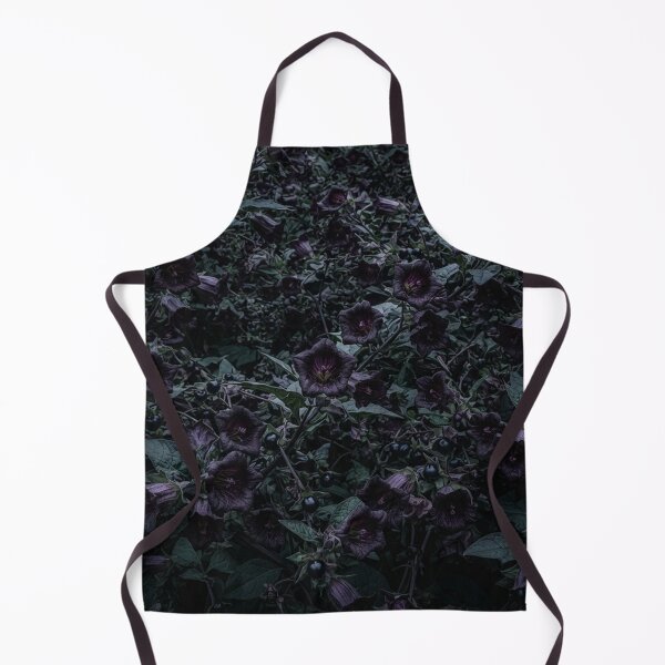 Item preview, Dark Nightshade Floral Botanical Pattern designed and sold by Owcomm.