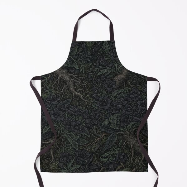 Item preview, Dark Botanical Mandrake Root Pattern designed and sold by Owcomm.