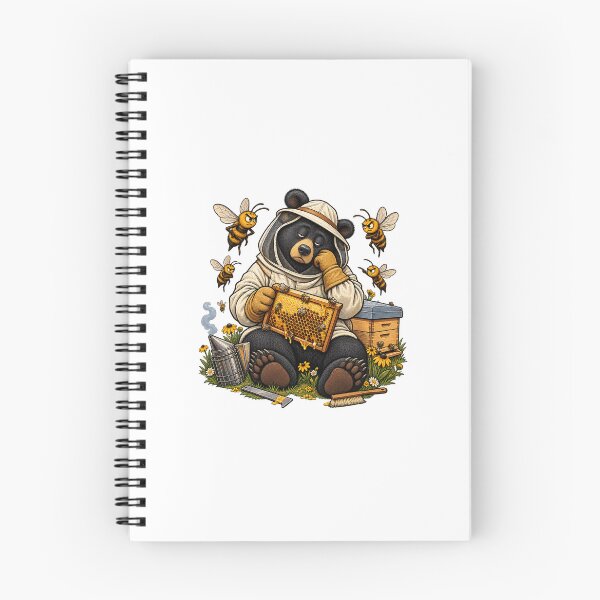 Item preview, Beekeeping Honey Bee and Beekeeper Illustration designed and sold by AMICO77.