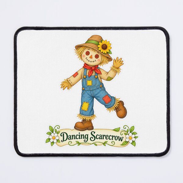 Item preview, The Dancing Scarecrow designed and sold by MerchByEricaLiv.