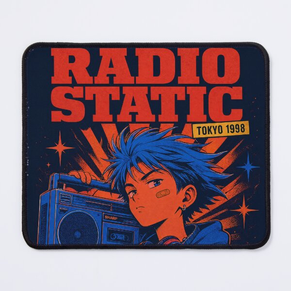 Item preview, Radio Static Tokyo Anime Boombox Dark designed and sold by NullSpacePrints.