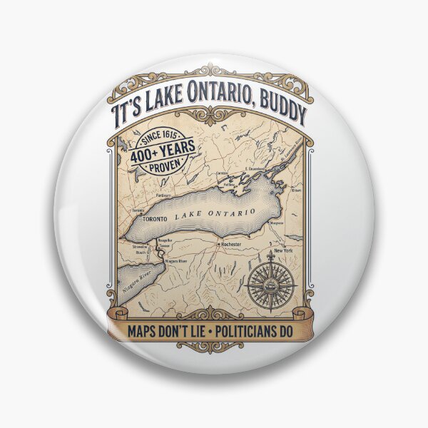 Item preview, Ontario Maps Truth designed and sold by Roy & Tiffany.