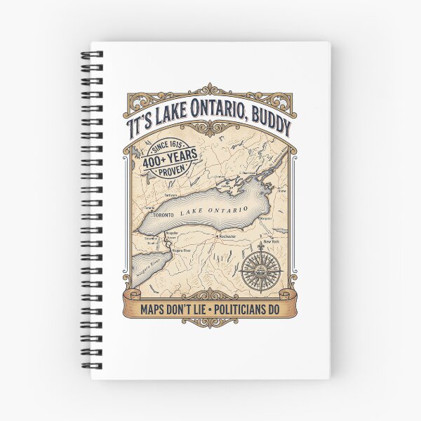Item preview, Ontario Maps Truth designed and sold by Roy & Tiffany.