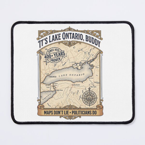 Item preview, Ontario Maps Truth designed and sold by Roy & Tiffany.