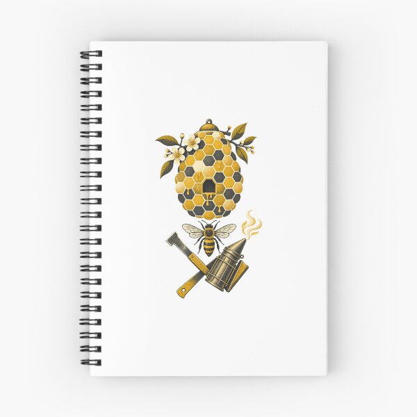 Item preview, Beekeeping Honey Bee and Beekeeper Illustration designed and sold by AMICO77.