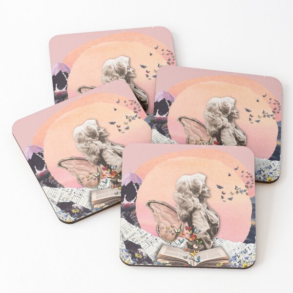 Item preview, Dolly Parton Butterfly Dreams Collage designed and sold by Bratty Inner Child.