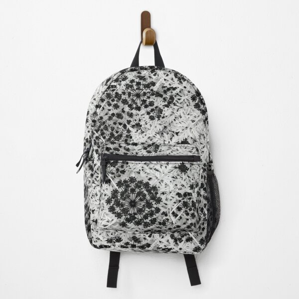 Item preview, Monochrome Queen Annes Lace Floral Garden Pattern designed and sold by Owcomm.