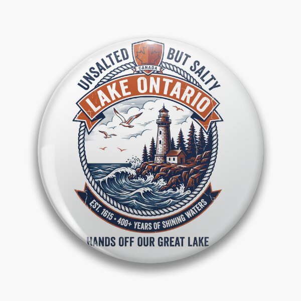 Item preview, Unsalted Lake Ontario designed and sold by Roy & Tiffany.