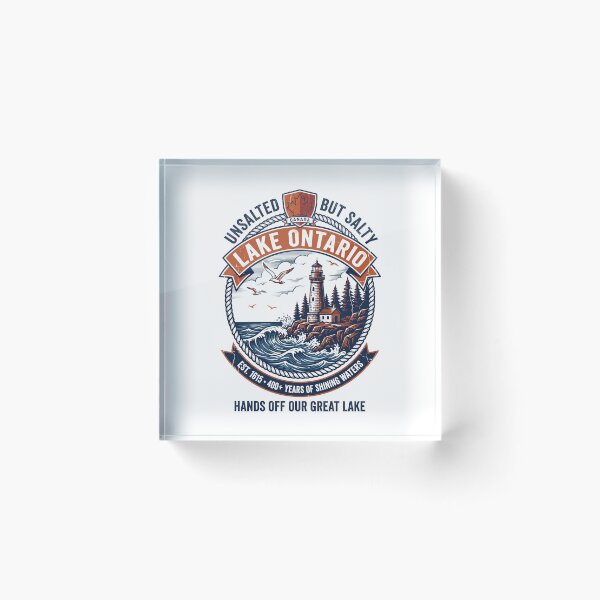 Item preview, Unsalted Lake Ontario designed and sold by Roy & Tiffany.
