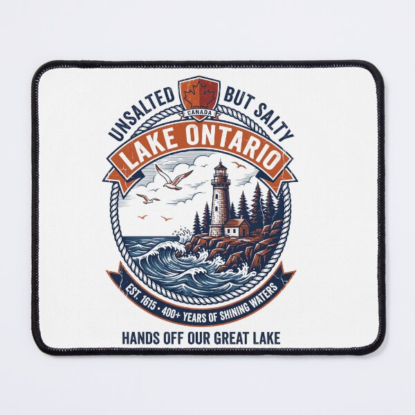 Item preview, Unsalted Lake Ontario designed and sold by Roy & Tiffany.