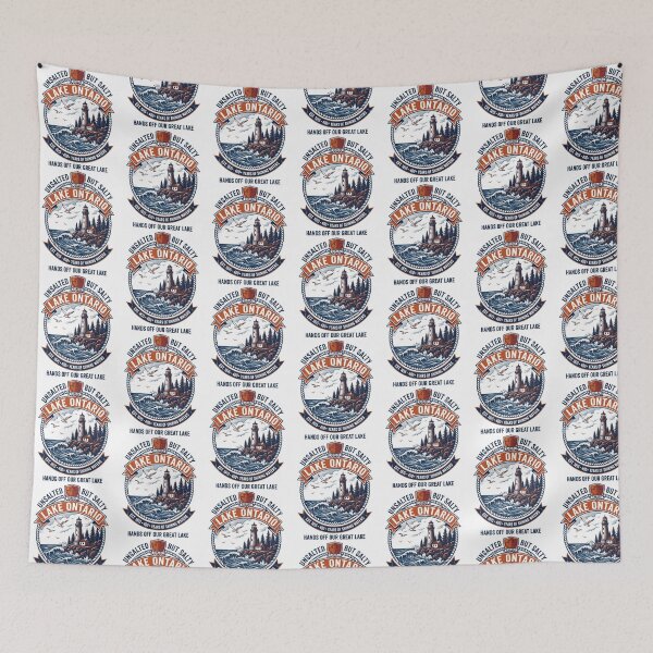 Item preview, Unsalted Lake Ontario designed and sold by Roy & Tiffany.