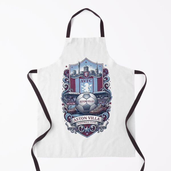 Item preview, Aston Villa Football Crest Retro Vintage Heritage designed and sold by annaarthk.