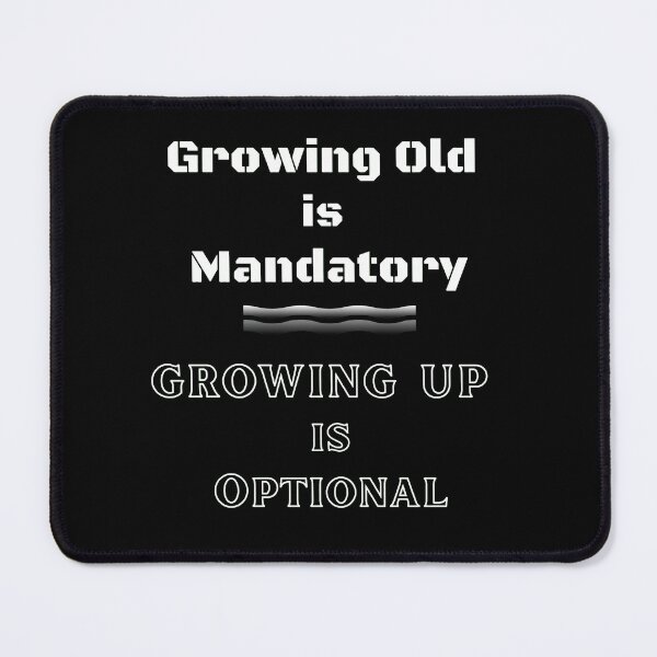 Item preview, Growing Old and Growing Up  designed and sold by Golden Giggles.