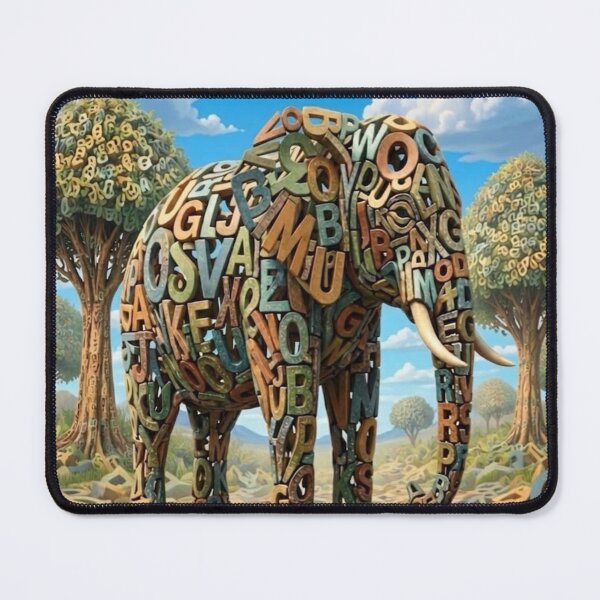 Item preview, A b c elephant designed and sold by Jonsmartdesigns.