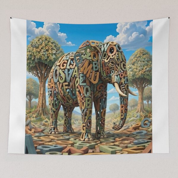 Item preview, A b c elephant  designed and sold by Jonsmartdesigns.