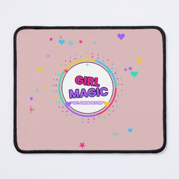 Item preview, Girl Magic Trendy Rainbow Aesthetic Badge designed and sold by Deveuilt.